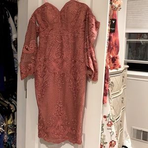 Pink Frock Cocktail Dress